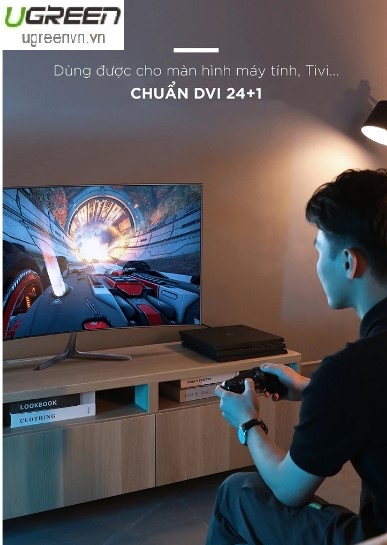 Cáp chuyển đổi HDMI to DVI 24+1 dài 1,5m Ugreen 11150 Cao cấp